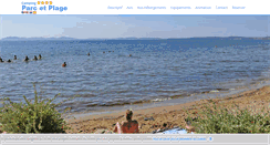 Desktop Screenshot of parc-plage.com