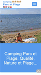 Mobile Screenshot of parc-plage.com